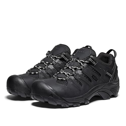 Image of KEEN Utility Men's Lansing Low Height Steel Toe Work Shoes
