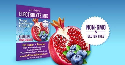Electrolytes Powder Packets - Electrolyte Drink Mix - Electrolyte Hydration Powder - Electrolytes No Sugar, Keto, No Tablets, Fasting Electrolytes - 30 Servings Blueberry-Pomegranate #TOP4