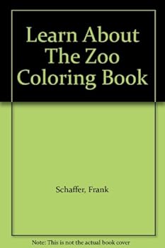Paperback Learn About The Zoo Coloring Book