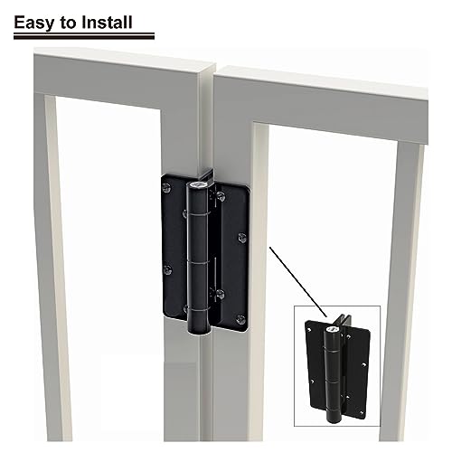 Gudwells GW007 Aluminum 5 3/4 Inch Self Closing Metal Safety Gate Hinge thumb #5