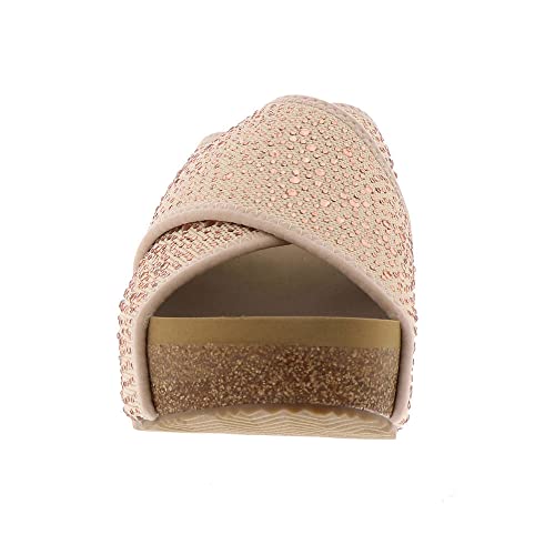 Volatile Womens Platform Wedge Sandal, Champaign, 6 Us #TOP4