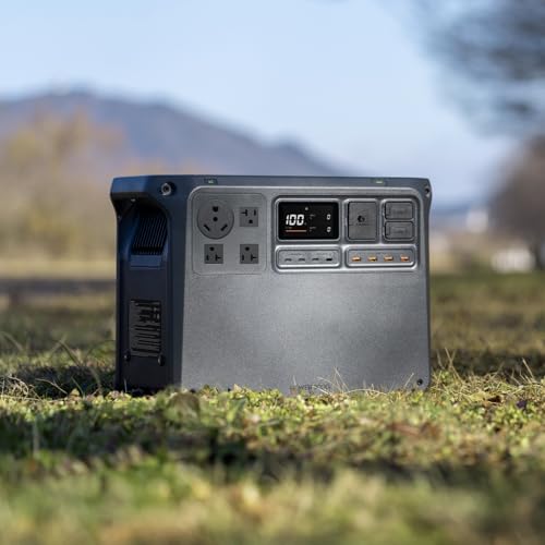 Image of DJI Power 2000 Portable Power Station, 2048Wh LFP Battery, Compact Size, 3000W Stable Output, 0-80% Recharge in 55 Mins, Electric Generator for Home, Camping & RVs, Off-Grid
