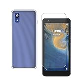 ELANG Shockproof Crystal Slim Protective Phone Cover Cases for ZTE Blade A31 Lite (5.0...