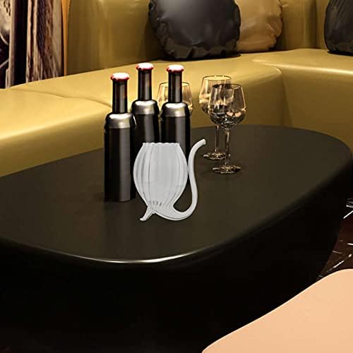 HEMOTON Glass 300ml Vampire Wine Glass Cocktail Glass Large Creative Clear Martini Drinking Cup for Cocktail Wine Juice Whiskey Home Bar Party Club Glassware Gift
