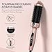 Terviiix 1.77 Inch Thermal Brush Fast Heating Makes Hair Silky Smooth & Volume Curls, Ceramic Tourmaline Ionic Hot Brush & Round Brush Volumizer, Digital Display 9 Temp Curling Iron, Dual Voltage