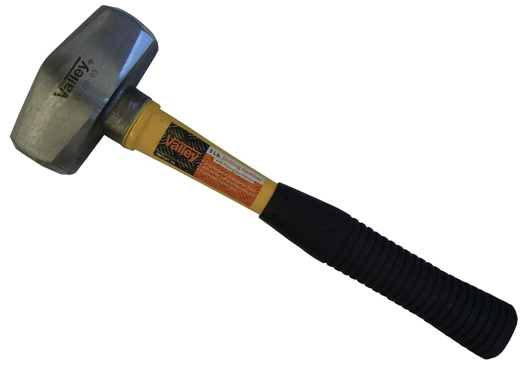Valley EnterprisesHMFDH-03B 3 Lb. Drilling Hammer, 11" Fiberglass Handle