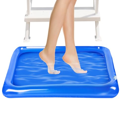 Teksome Aufblasbare Fußbadewanne | Fußbadwanne Für Pool-Zugang | Für Zuhause Spa Badezimmer Kinder Jugendliche Sommer Entspannung