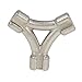 kowaku 3 Way Spoke Bicycle Wrench, Compact Triangle Accessories, Carbon Steel Bike Maintenance