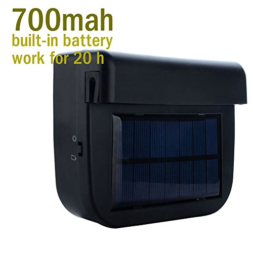 Solar Powered Car Window Windshield Auto Air Vent Cooling Fan System Cooler