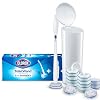 Clorox ToiletWand Disposable Toilet Cleaning System, ToiletWand, Storage Caddy, Toilet Bowl Cleaner, 16 Disinfecting ToiletWand Refills Scrubbing Pads