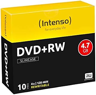 Intenso 4211632 DVD + RW 4x Spindle (Speed 4,7GB 10er Spindel)