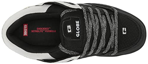 Globe Tênis de skate masculino Tilt, Preto/liga, 10.5