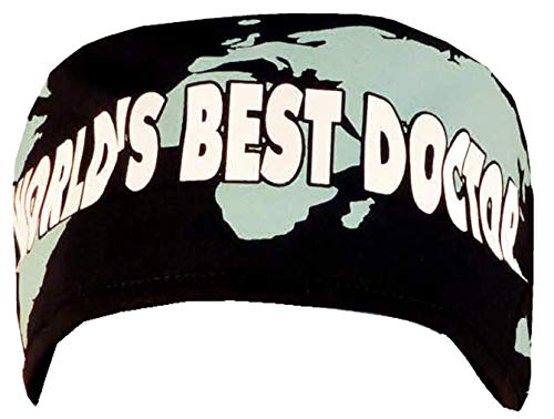 Mens and Womens Medical Scrub Cap - World's Best Doctor