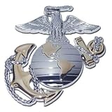 USMC Eagle Globe Anchor Premium Metal Emblem