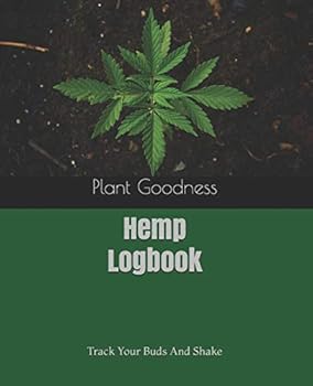 Paperback Hemp Logbook: Track Your Buds and Shake Book