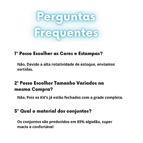 Kit Sortido 12 Peças de Roupas Infantil Menino 6 Camisetas + 6 Bermudas Kit com 6 Conjuntos de Roupa