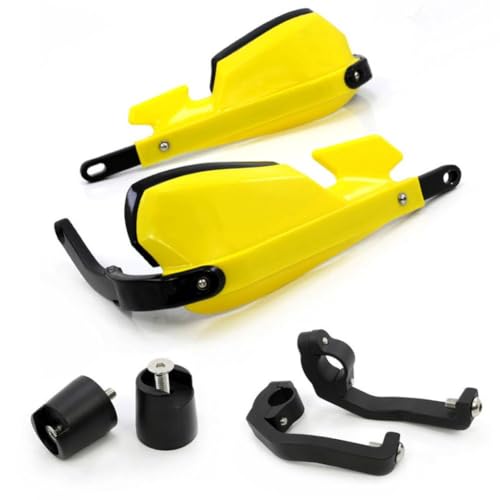 Protectores de manillar de motocicleta CB500X color amarillo para los modelos de 2019 a 2022