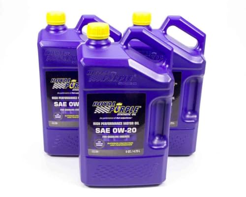 Royal Purple 0W20 Motor Oil 5 qt Case of 3 P/N 53020