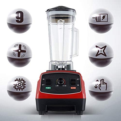 Espremedor, extrator de suco com capacidade de 2L, espremedor de 3 velocidades, 3 ajustes de potênci