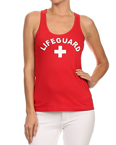 Gs-eagle Women's Lifeguard Cross Tank Top