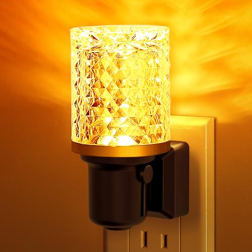 L LOHAS LED Night Light, 2 Pack Dimmable Night Lights Plug into Wall