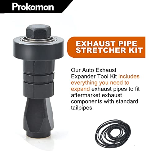 Prokomon Exhaust Pipe Stretcher Kit 1-5/8 To 4-1/4 Inches, Muffler Pipe Spreader Tool For Tail Pipe Tube #TOP1