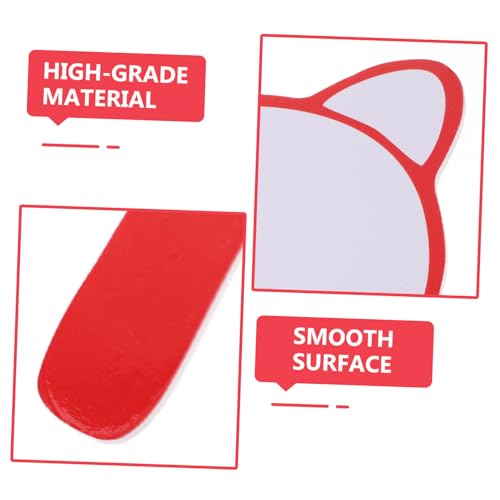 Pizarra borrable portátil Tofficu color rojo foam miniatura 2