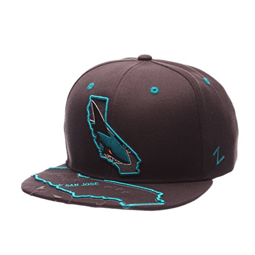 NHL Zephyr Mens Stateline Snapback Hat, ,