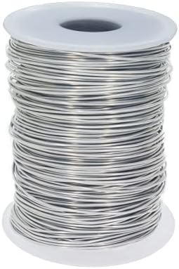 20 Gauge (0.8mm) 304 Stainless Steel Wire 328 Ft for Bailing Wire Sculpting Wire Jewelry Making Wire
