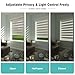 Changshade Cordless Zebra Blinds for Windows, Modern Dual Layer Zebra Blinds with Light Filtering & Privacy Control,Easy Install Zebra Blinds for Indoor Windows,（33