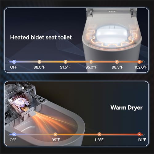 Image of Casta Diva Smart Toilet with bidet built in, Auto Open Close(CD-K010)