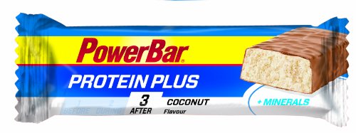 Preisvergleich Produktbild Powerbar ProteinPlus +Minerals Kokos Riegel, 5er Pack (5 x 35 g)