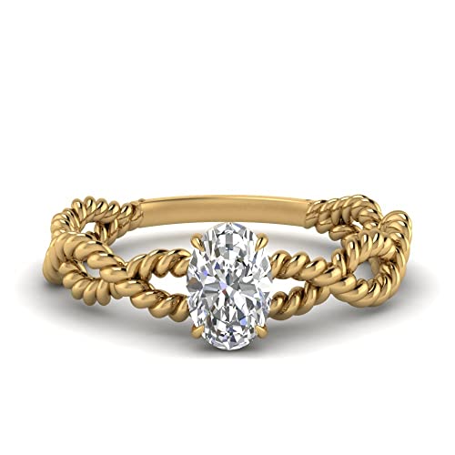 Anillo de sanación artesanal de chakras con gema ovalada y baño de oro