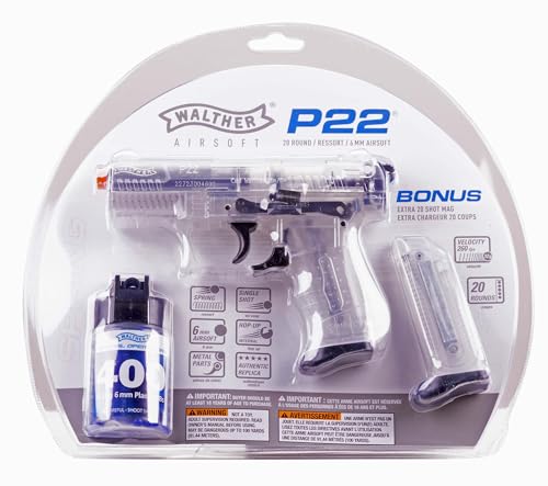 Umarex 2272000-WAA Elite Force Walther P22 Spring Powered 6Mm Bb Pistol Airsoft Gun thumb #2