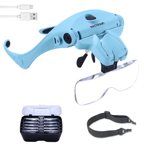 YOCTOSUN Head Magnifier With Light