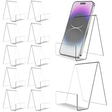 【High Quality Material】- These display stands for products that are made of outstanding acrylic material with smooth edges, which is colorless, odorless, safe, non-toxic, stable, not easily damaged, sturdy, and durable for long time use. 【Stable Base...