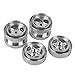 RC Aluminum Beadlock Wheel Rim Set Wheel Hub for Tamiya Hornet/Mighty Frog/Buggy Champ/Fast Attack/Fighting Buggy/Grasshopper