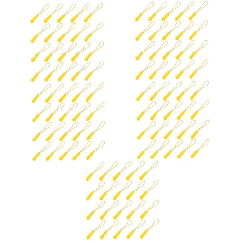 DOITOOL 5sets 50pcs Zipper Pull Tab Replacement Durable Wear Resistant Zipper Pulls for Bags Luggage and More and Replacement 50pcs*5