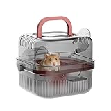 | Paradis polyvalent pour rongeurs : avec son design spacieux et ses multiples zones d'activité, cette cage pour hamster sert de maison pratique toute l'année pour l'intérieur et l'extérieur. Le système de cage à deux étages garantit qu'il reste actif, heureux et bien adapté dans n'importe quel environnement.