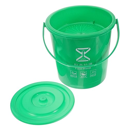 OSALADI 携帯用ゴミ箱 堆肥化バケツ 食品廃棄物バスケット 堆肥バケツ キッチンのゴミ箱 キッチンコンポスター 分類されたゴミ箱 食品ゴミ箱 キッチンの堆肥箱 生ゴミバケツ 生ゴミ箱 堆肥化