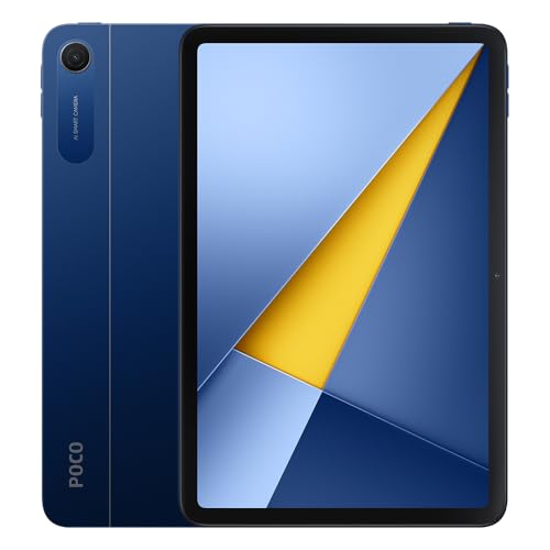 XIAOMI Poco Pad C1, Tablet 9.7'', 6+128Go, Android 16, Snapdragon 6s 4G Gen 2, Batería Larga autonomía 7600mAh, IPS LCD, 120Hz, 18W, HyperOS 3, con Cargador (Azul)