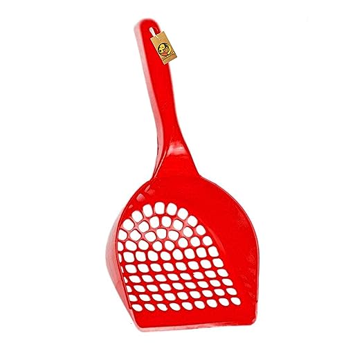 Image of Foodie Puppies Durable (Cat Scooper) Litter /Poop Scooper - (Color May Vary) | Easy to Scoop, Comfortable Grip Handle | Scoop Cum Shovel Suitable for Cats, and Kittens (Pack of 2)