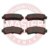 MASTER-SPORT Juego de pastillas de freno /Lado de montaje = Eje trasero