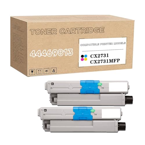 Toner CX2731 compatible OKI 44469813 idéal pour imprimer les rapports d'équipe