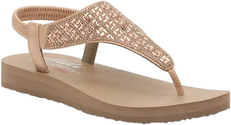 Skechers Women's MEDITATION - SWEET ROCK Flip-flop Sandal