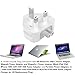 UK Plug for Macbook Charger Adapter, DGTRD Mac Duckhead 3 Pins Converter AC Adaptor Wall Plug Replacement Head with Fuse, for MacBooks Pro Air iBook iPod iPad iPhone Power Adapter etc (1 Pack)