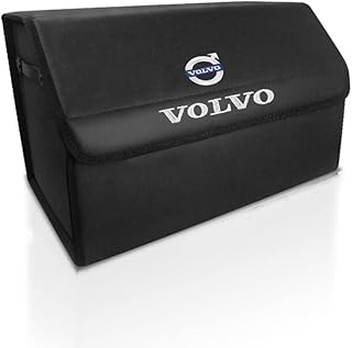 FSTTGG Car Boot Organiser for Volvo S60 (Y20) 2010-2015 2016 2017 2018 2019, Storage Bag Organiser, Space Saving and Water-Repellent, Foldable Boot Bag, C