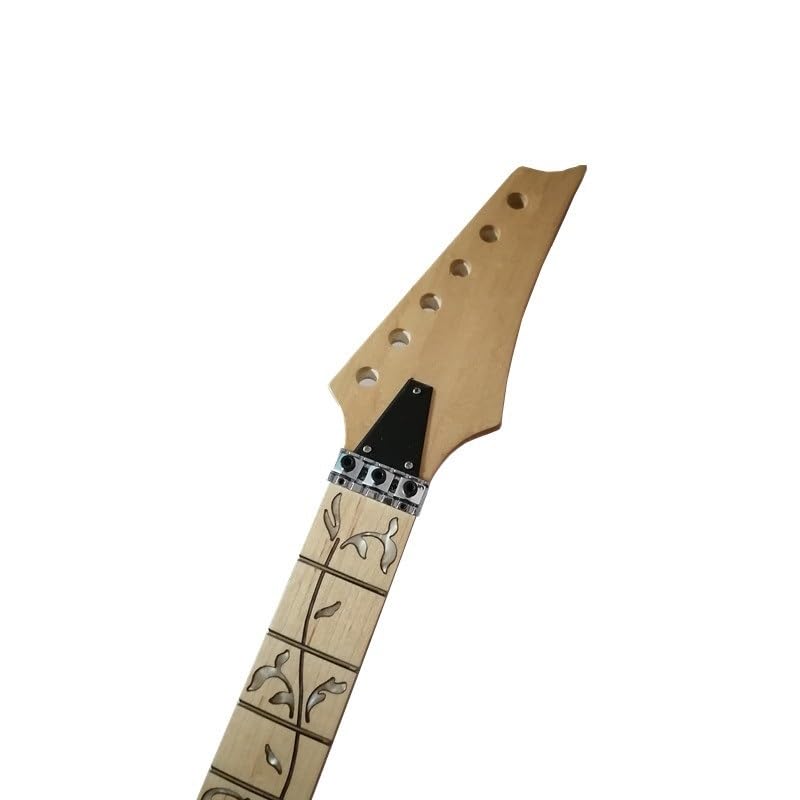 Manche en érable de guitare électrique pour réparer une touche usée