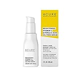 ACURE Brightening Vitamin C & Ferulic Acid Serum | Oil Free | 100% Vegan | For Brighter Appearance |...