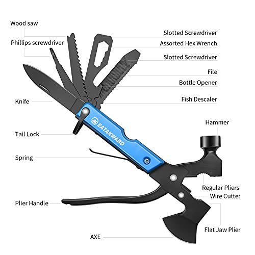 Multitool Camping Accessories 17 In 1 Camping Survival Gear And Equipment Great Christmas Gifts For Men Dad Husband Outdoor Adventure Enthusiast #TOP1